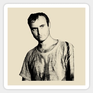 Phil Collins // Vintage Style Design Magnet